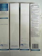 Generic Clars close-up emphasizes a non-greasy finish.