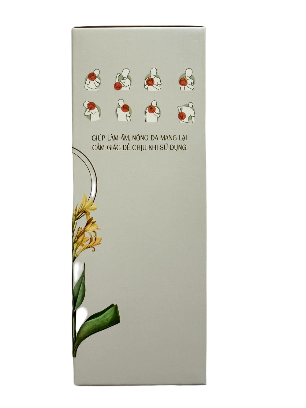 Generic CO BA Ginger Massage Cream roller in use provides on-the-spot relaxation.