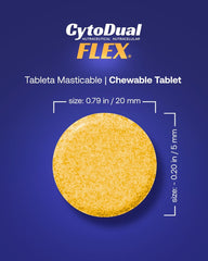 Generic CytoDual Flex packaging back detailing 90-day supply