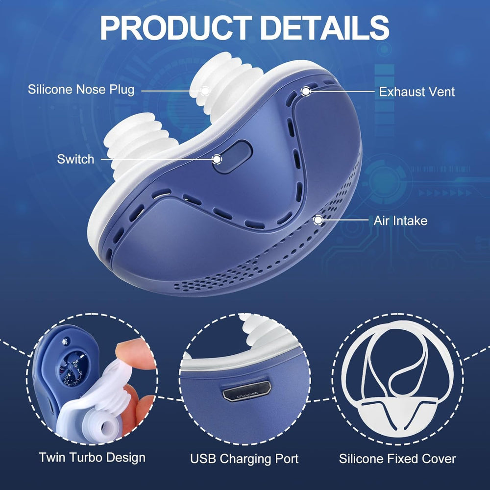Generic Double Vortex side view shows compact, travel-friendly design for on-the-go sleep.