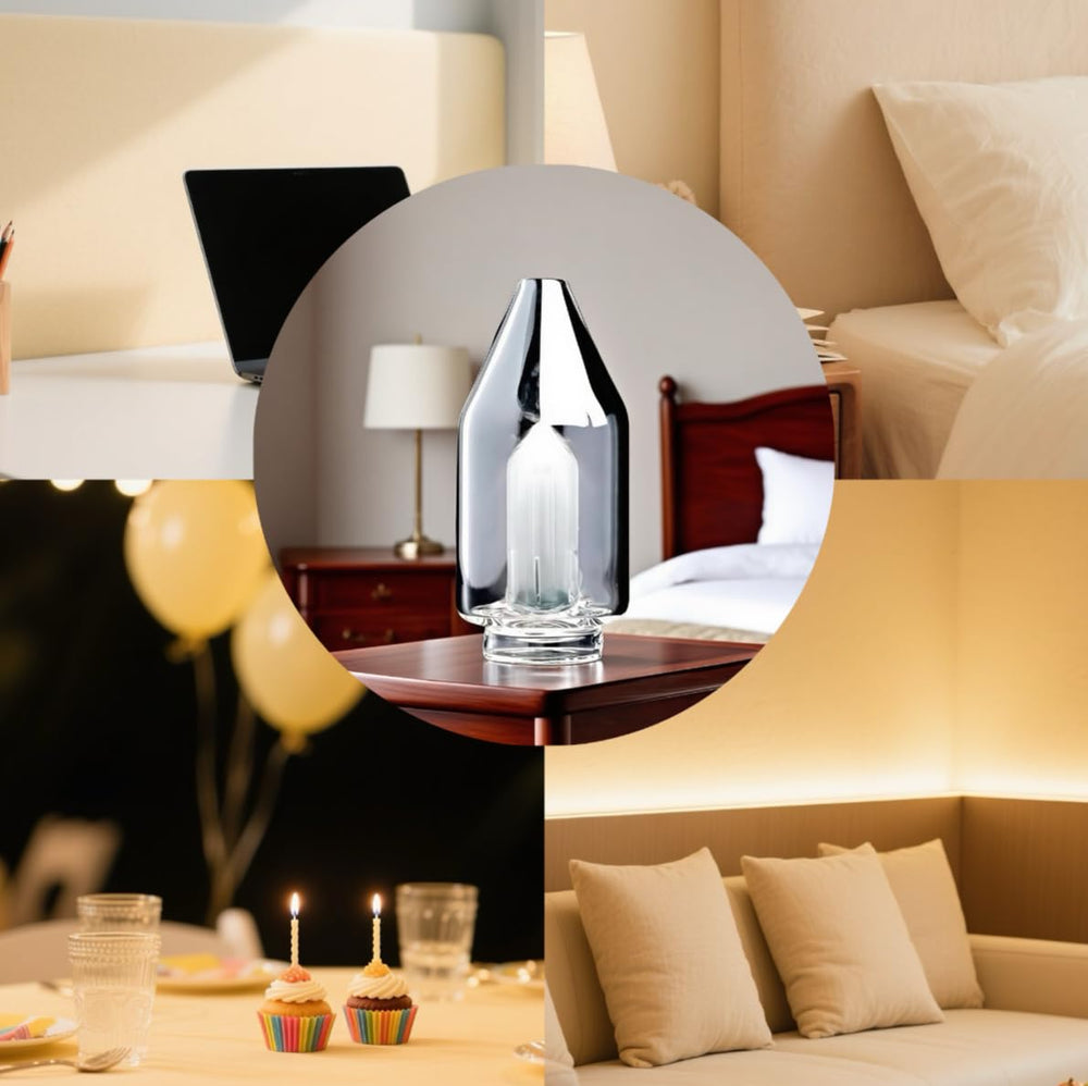 Generic easy-clean glass attachment for Focus v CartaV diffuser; simplifies maintenance.