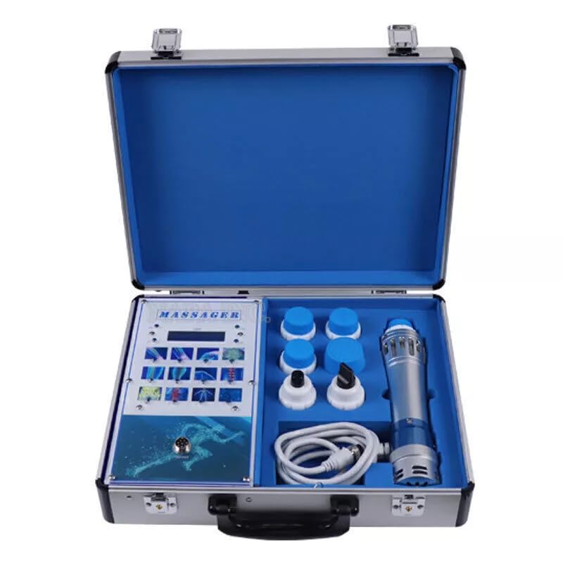 Generic Electric Shockwave Therapy Device back focus for targeted relief at home.
