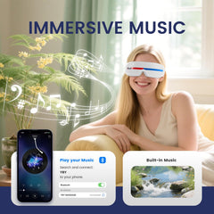 Generic eye massager with heat, ideal for relaxation after a long day.