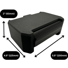 Generic flat lid helps stack multiple cases and save space