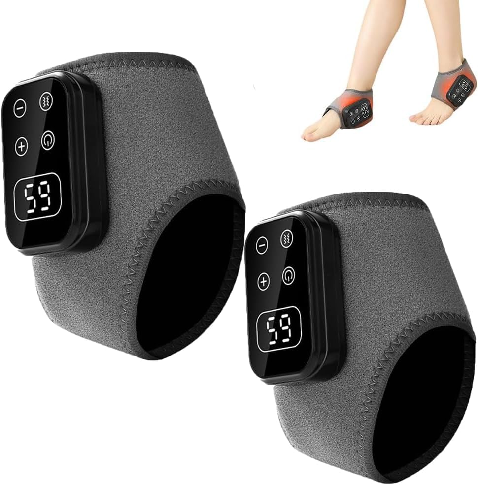 Generic foot triple method massager front view shows compact design for on-the-go relief.