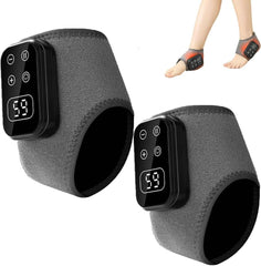 Generic foot triple method massager front view shows compact design for on-the-go relief.