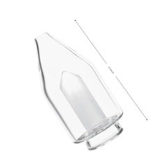 Generic hand-blown glass attachment for Focus v CartaV diffuser; durable daily use.
