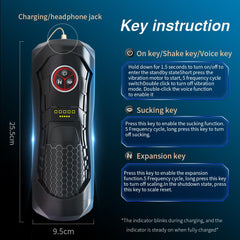 Generic Male Masterburbatar compact design for easy storage.