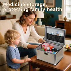 Generic Medication Lock Box gym locker use secures personal items