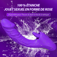 Generic MKBJ-L5 waterproof massager with quick-wipe surface for simple cleaning.