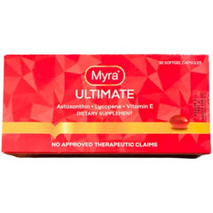 Generic Myra Ultimate bottle side view highlighting container design