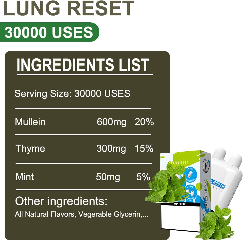 Generic Nasal Inhaler Stick Breathe Free dual-style usage with Type-C charging.