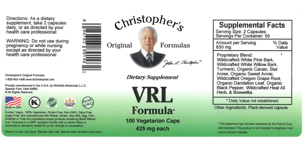Generic bundle packaging highlights USDA Organic cleansing herbs.