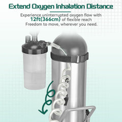 Generic oxygen tubing reel suitable for adults and elderly users.