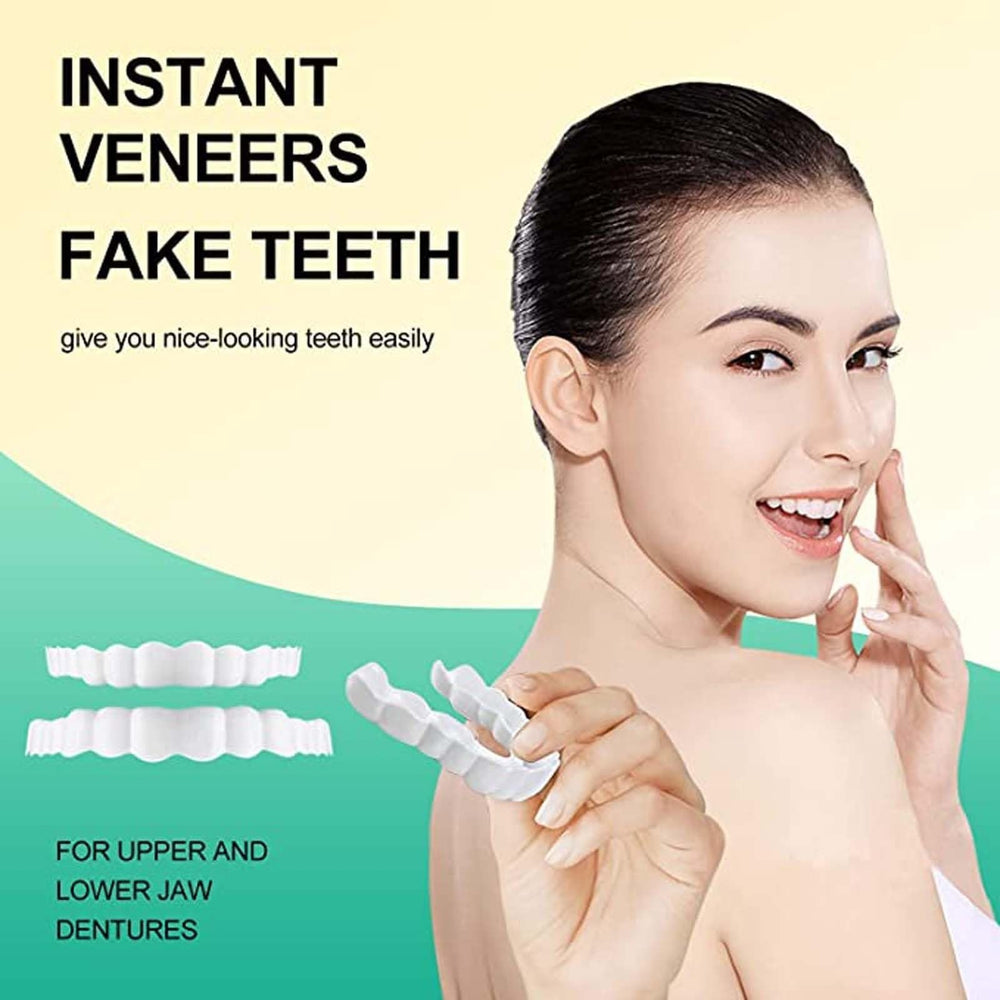 Generic portable-veneers-case for on-the-go touchups.