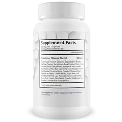 Generic Pro Carbo Fix bottle side view showing packaging for daily digestion support