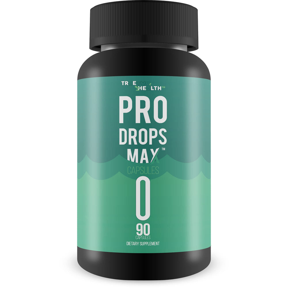 Generic Pro Drops Max bottle pour for daily muscle and bone health support.