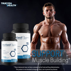 Pro Viasil bottle label emphasizes USA-made quality and premium ingredients.