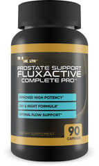 Generic Fluxactive Complete Pro bottle showing a 30-day supply for prostate support