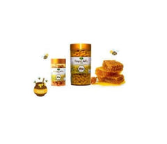 Close-up of the Generic Royal Jelly label showing dosage and product name.