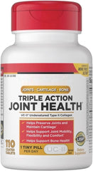 Generic Signature Triple Action Joint Health bottle promotes daily joint mobility and comfort.