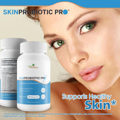 Generic Skin Probiotic Pro pour shows easy intake.