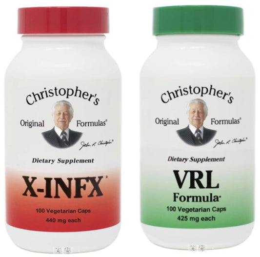 Generic X-INFX bottle for lymphatic support and daily wellness.