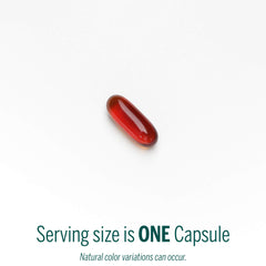 Genestra Pumpkin Capsules label close-up showing product details.