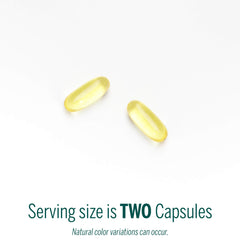 Genestra Super EFA softgels closeup, easy-to-swallow capsules for daily wellness.