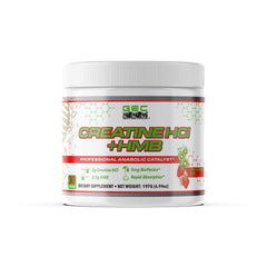 Genetic Edge Compounds Creatine HCl and HMB bottle front supports clean performance.