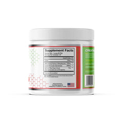 Glass of water with Genetic Edge Creatine HCl and HMB boosts workout-ready energy.