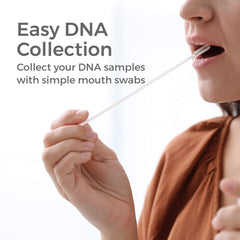 Genetrace DNA Paternity Test mouth swabs ready for simple sample collection
