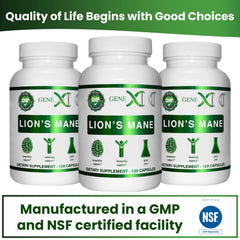 Brain-focused benefits with natural Lion's Mane for mental clarity
