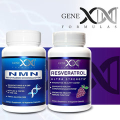 Genex Formulas NMN and Resveratrol box ready for gifting or display