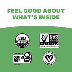 Genexa Allergy Care vegan, non-GMO formula with organic acai flavor.