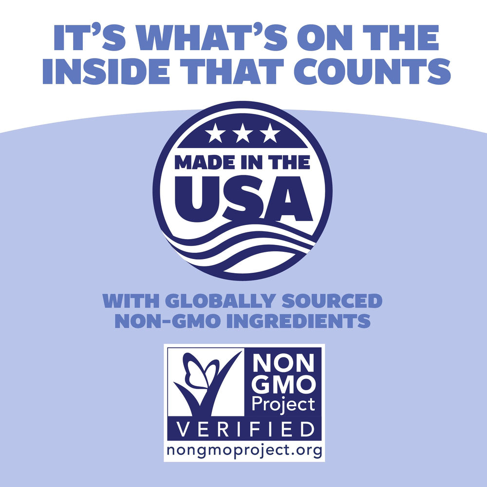 Genexa packaging communicates non-GMO, preservative-free promises.