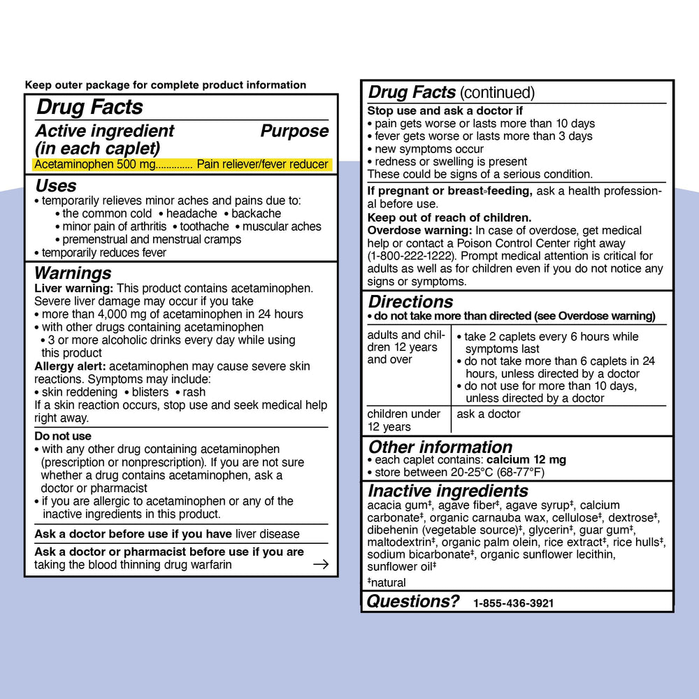 Genexa product for adults 12+ ready for on-the-go relief.