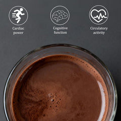 GENGGUI Epicatechin-enriched cocoa detail close-up.