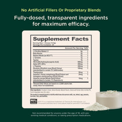 Front-of-tub view emphasizes no artificial flavors and non-GMO formulation.