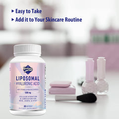 Genogna absorption-visual illustration hints at liposomal delivery benefits.