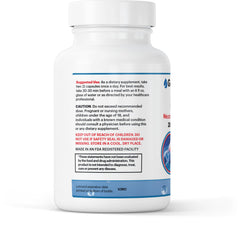 GenuinePurity 5-HTP capsules close-up highlighting calcium for absorption