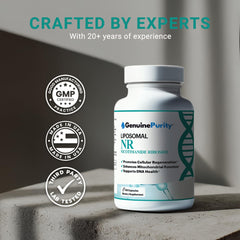 GenuinePurity vegan capsules show cruelty-free daily wellness options.