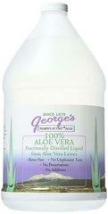 George's Always Active Aloe bottle pour for daily hydration.