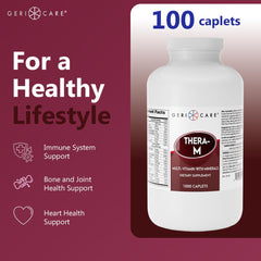GeriCare Thera M 1000-count packaging signals long-term value.