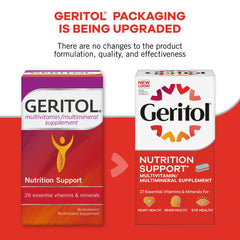 Geritol 3-pack display emphasizes value for ongoing daily vitamin use