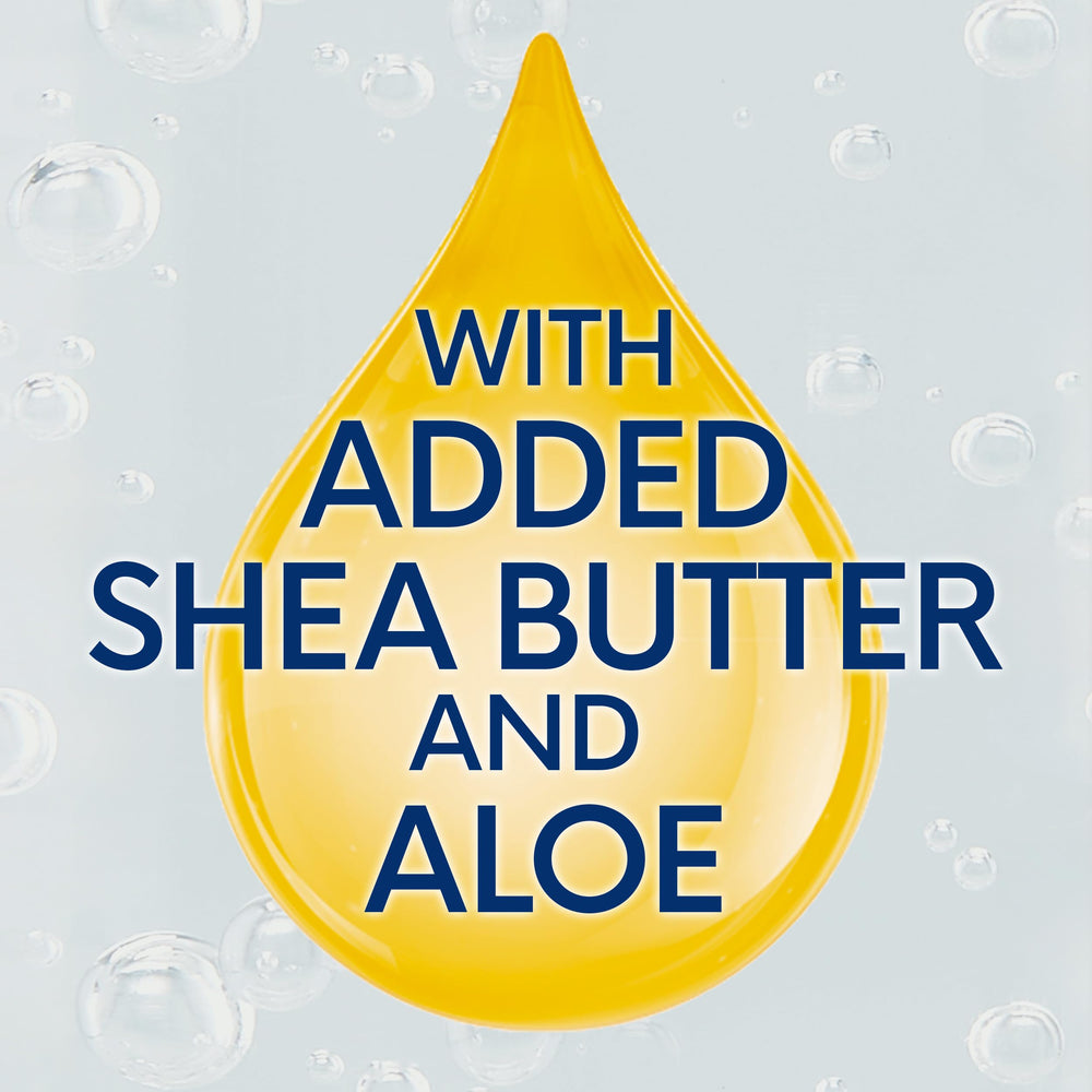 Germ-X Nourish ingredients: shea butter, vitamin E, aloe for soft skin.
