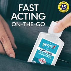 Germ-X Original pump-dispense bottle perfect for desks and shared spaces.