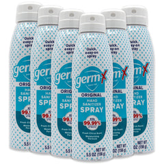 Germ-X Original Hand Sanitizer Spray bottle with Vitamin E for quick on-the-go hygiene