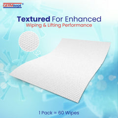 Germisept bulk-pack packaging highlights value and convenience.