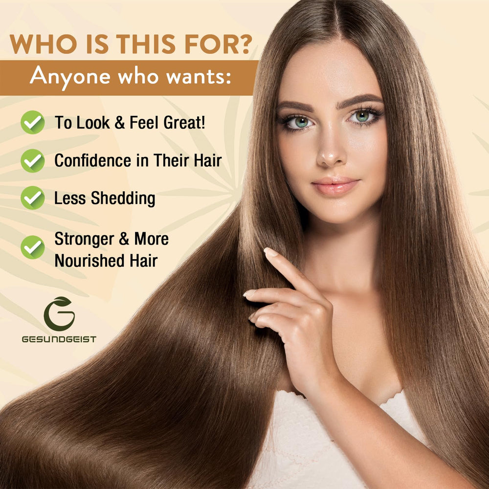 Gesundgeist Saw Palmetto capsules for hair growth goals